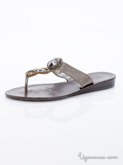 Шлепанцы Milana, цвет Коричневый