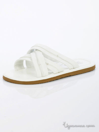 Шлепанцы Milana, цвет белый