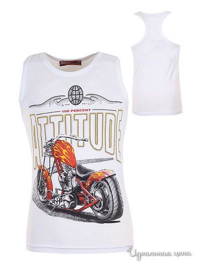 Майка Bold, цвет белый