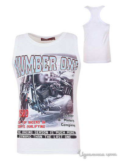 Майка Bold, цвет белая