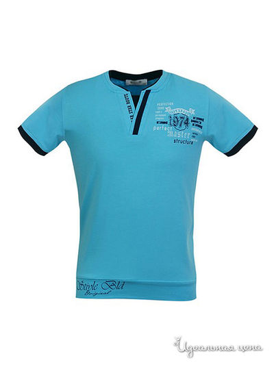 Футболка Bold, цвет бирюзовая