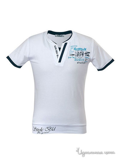 Футболка Bold, цвет белая