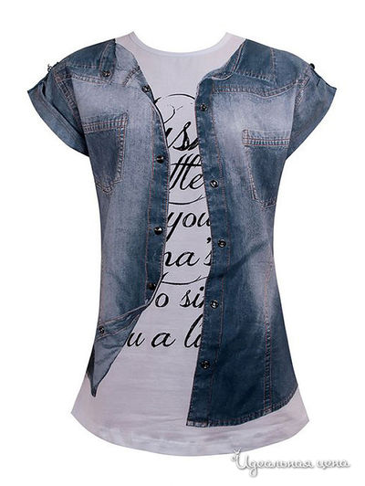 Футболка Miss Zelish, цвет Белый