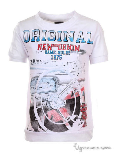 Футболка Bold, цвет белая