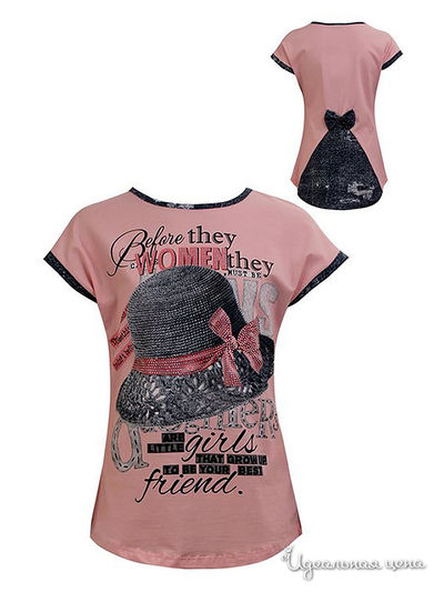 Туника Miss Zelish, цвет пудра