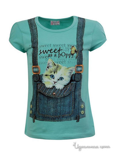 Футболка Miss Zelish, цвет мятный