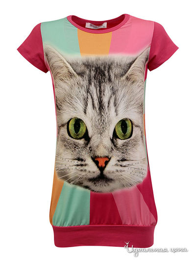 Туника Bo & Bo, цвет коралловый