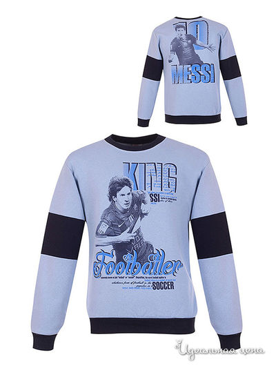 Толстовка Waxmen, цвет голубая