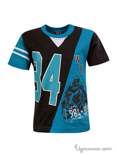 Футболка Waxmen, цвет бирюзовый