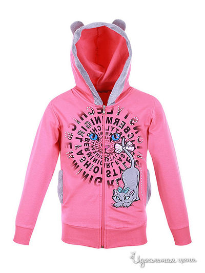 Толстовка Bermini, цвет коралл