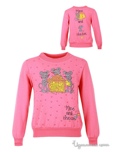 Толстовка Bermini, цвет коралл