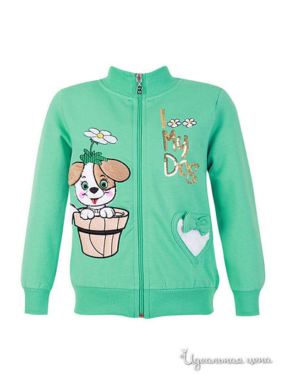 Толстовка Bermini, цвет изумрудный