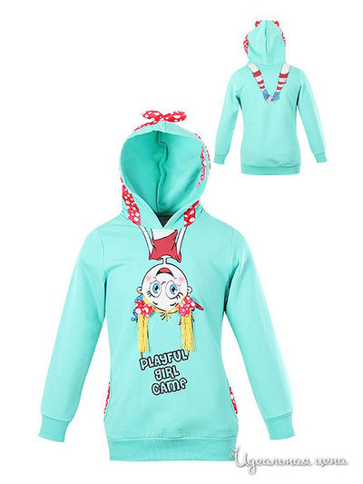 Толстовка Bermini, цвет мятный