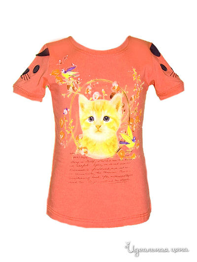 Футболка Bermini, цвет коралловая