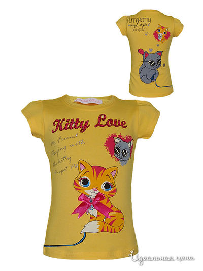 Футболка Bermini, цвет желтая