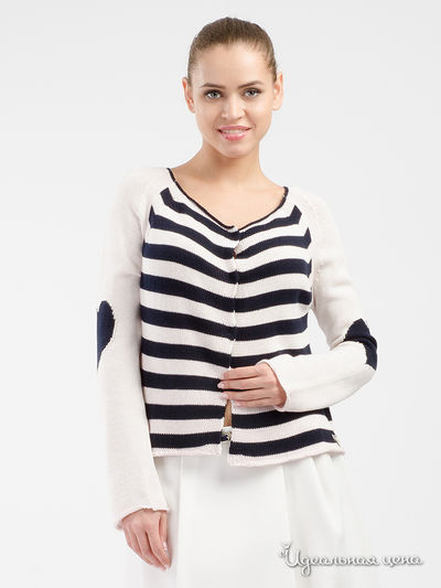 Джемпер Please, цвет розовый, черный