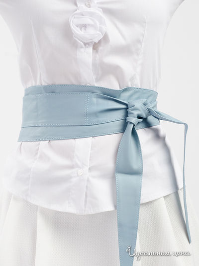 Пояс Paolo Casalini, цвет голубой