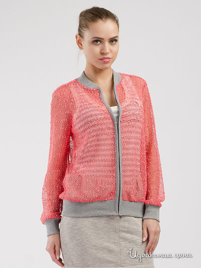 Джемпер Paolo Casalini, цвет красный, серый