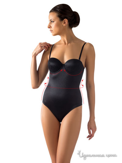 Боди Charmante, цвет чёрный