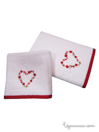 Набор полотенец TAC, цвет белый