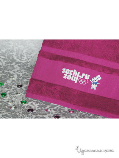 Полотенце SOCHI 2014, Фуксия, 70*140 Sochi, цвет фуксия