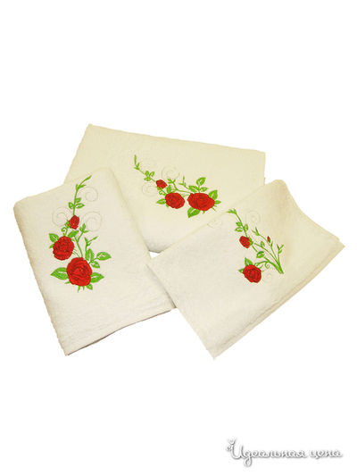 Набор полотенец TAC, цвет молочный