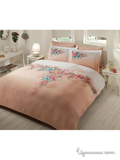 Комплект постельного белья семейный TAC, цвет бежевый