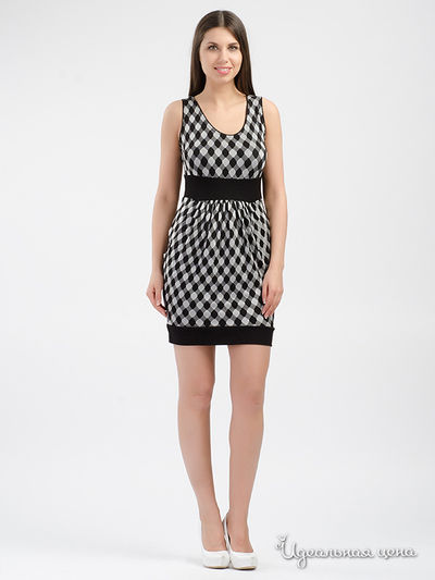 Платье Top Design, цвет серый