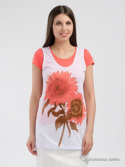 Туника Top Design, цвет разноцветный