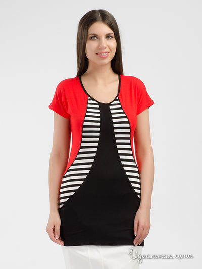 Блуза Top Design, цвет разноцветный