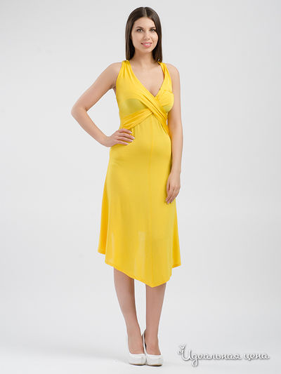 Платье Top Design, цвет Желтый