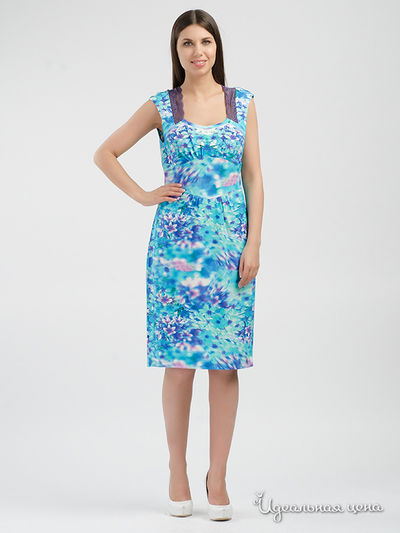 Платье Vito Design, цвет разноцветный