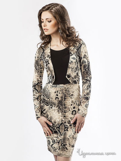 Платье Dea Fiori, цвет змея