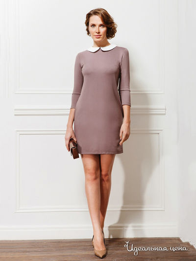 Платье La Vida Rica, цвет кофейный