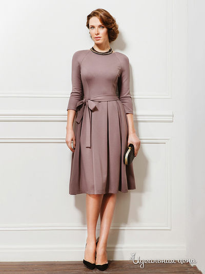 Платье La Vida Rica, цвет темно-бежевый