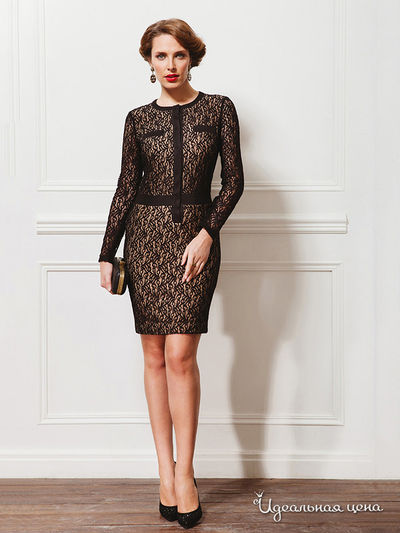 Платье La Vida Rica, цвет черный