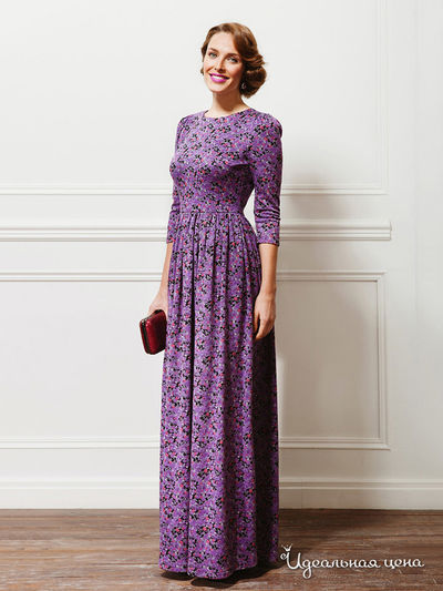 Платье La Vida Rica, цвет фиолетовый