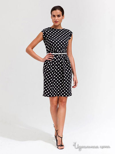 Платье La Vida Rica, цвет черный, белый