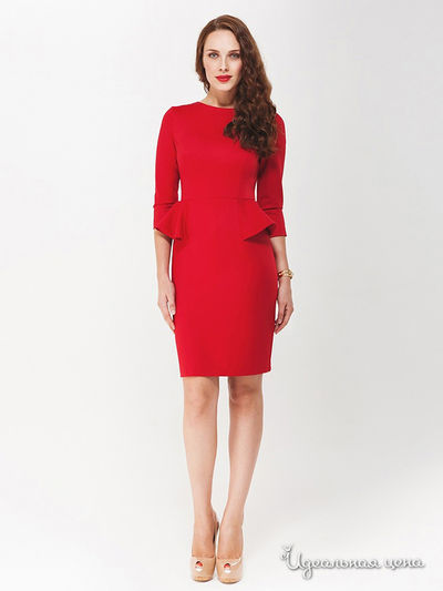 Платье La Vida Rica, цвет красный