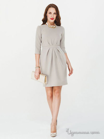 Платье La Vida Rica, цвет светло-серый