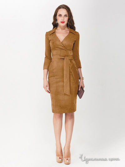 Платье La Vida Rica, цвет горчичный