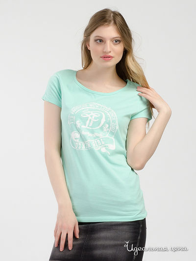 Футболка Tom Tailor, цвет зеленый 7149