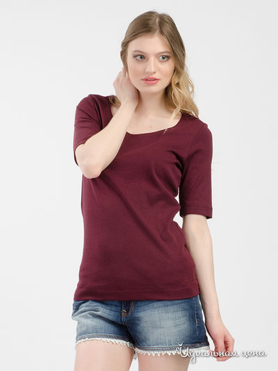 Футболка Tom Tailor, цвет бордовый 4089