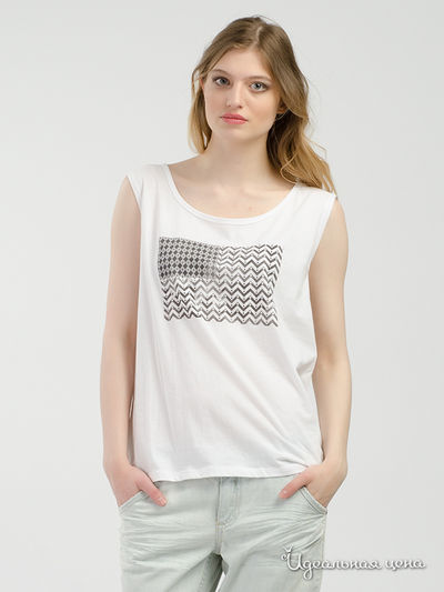 Футболка Tom Tailor, цвет белый 1000