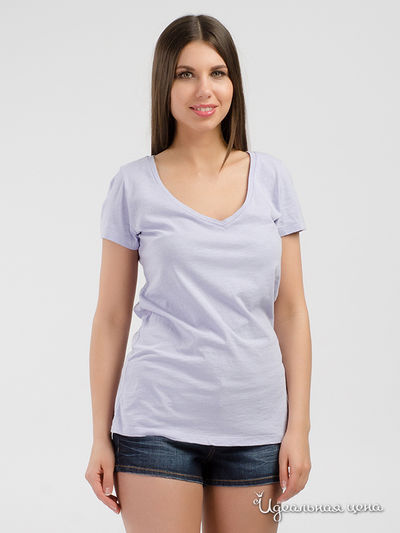 Футболка Tom Tailor, цвет сиреневый 5154