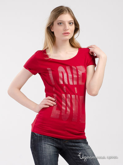 Футболка Tom Tailor, цвет красный 4131