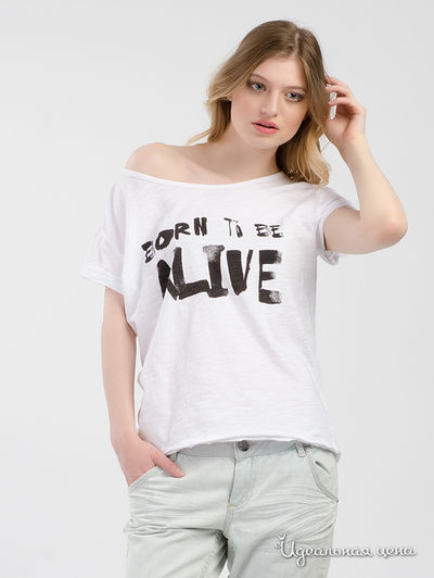 Футболка Tom Tailor, цвет белая