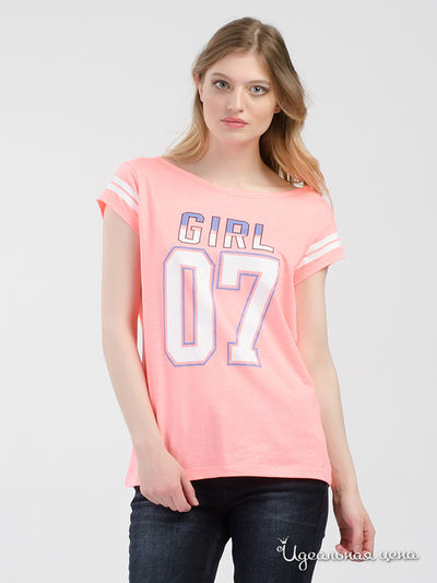 Футболка Tom Tailor, цвет розовый 4230