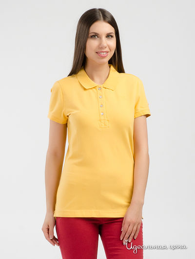 Поло Tom Tailor, цвет желтый 3416