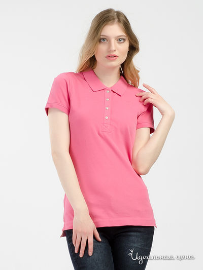 Поло Tom Tailor, цвет розовый 5350